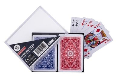 Quint, karty do pokera/brydża, 2 talie w etui