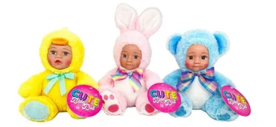 Quint, lalka bobas w stroju zwierzątka, softy, 1 szt.