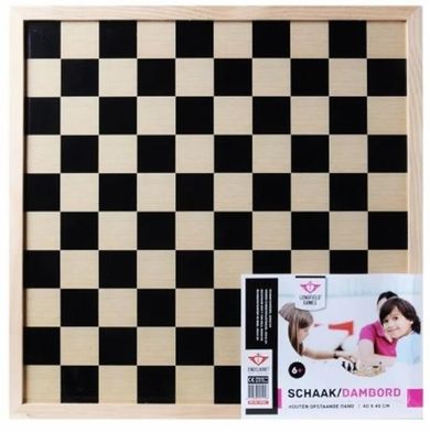 Quint, szachownica drewniana, bez pionków, 40-40 cm