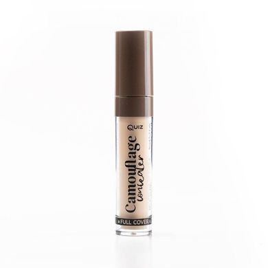 Quiz Cosmetics, Camouflage Concealer, korektor na niedoskonałości, N°01, 5 ml