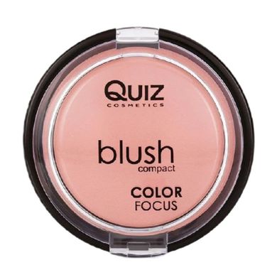 Quiz Cosmetics, Color Focus Blush, róż wzbogacony witaminą E, N°08, 10g