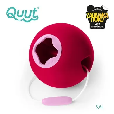 Quut, Ballo, wiaderko wielofunkcyjne, Cherry red + sweet pink