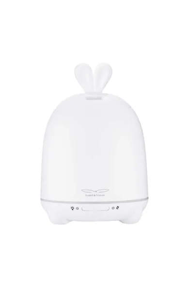 Rabbit & Friends, Królik, dyfuzor do olejków z lampką, biała