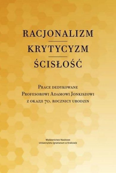 Racjonalizm - krytycyzm - ścisłość