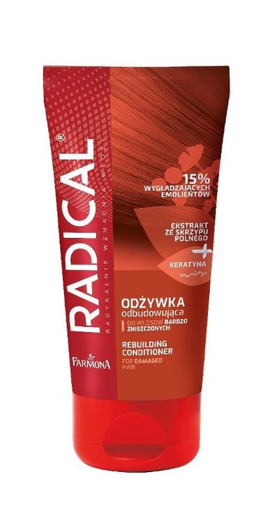 Radical, odżywka odbudowująca do włosów bardzo zniszczonych, 150 ml