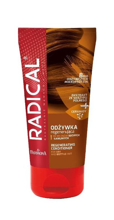 Radical, odżywka regenerująca do włosów suchych i łamliwych, 150 ml