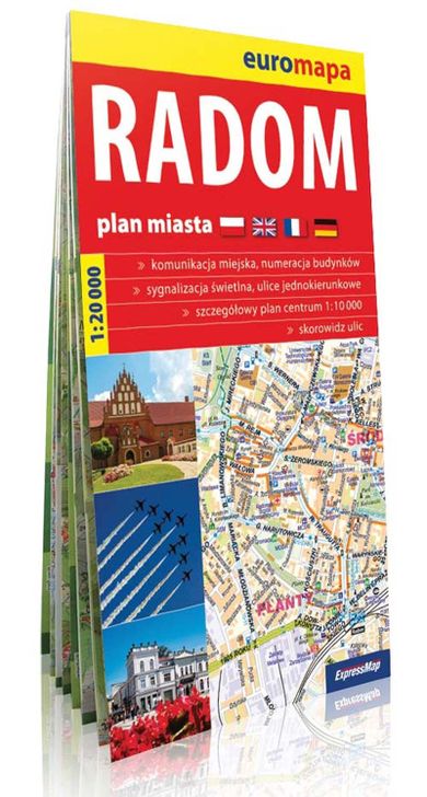 Radom. Plan miasta 1:20 000