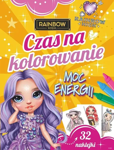 Rainbow High. Czas na kolorowanie. Moc energii
