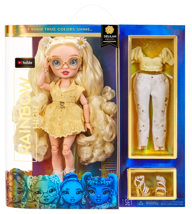 Rainbow High, Fashion Doll, Delilah Fields, lalka modowa
