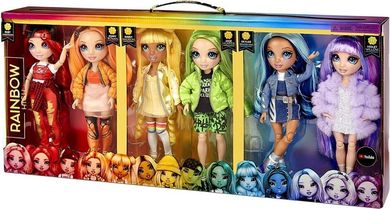 Rainbow High, Fashion Dolls, lalka modowa, 6-pak