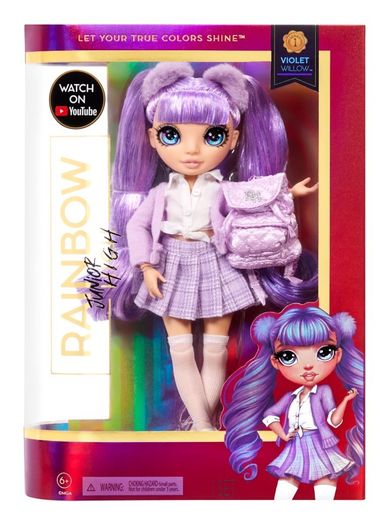 Rainbow High, Junior High, Violet Willow, lalka modowa