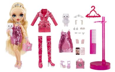 Rainbow High, Premium Doll, Paris Hilton, lalka modowa