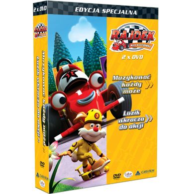 Rajdek mała Wyścigówka. Box. DVD