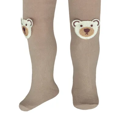 Rajstopy dziecięce, beżowe, Milusie