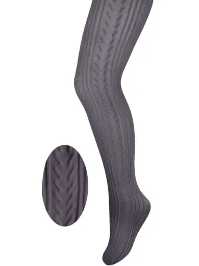 Rajstopy dziewczęce, ciemnoszare, Milusie