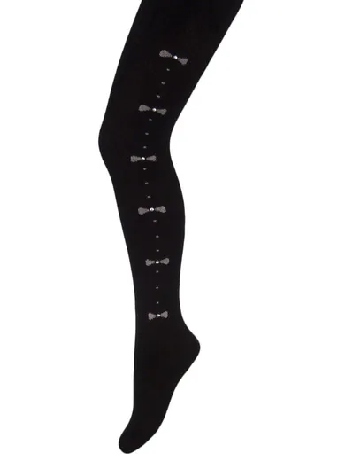 Rajstopy dziewczęce, czarne, Milusie