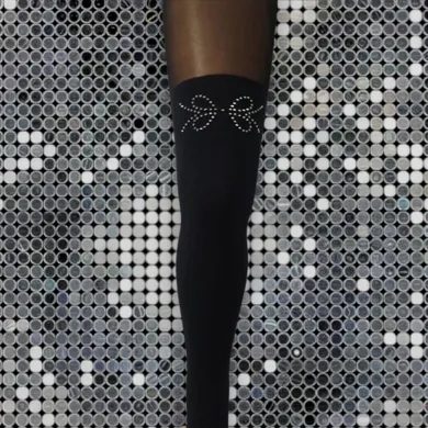 Rajstopy dziewczęce, czarne, Milusie