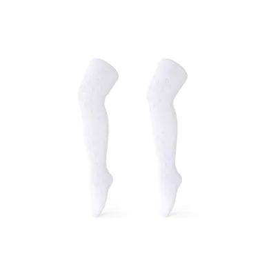 Rajstopy dziewczęce, ecru, Be Snazzy