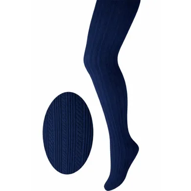 Rajstopy dziewczęce, granatowe, Milusie