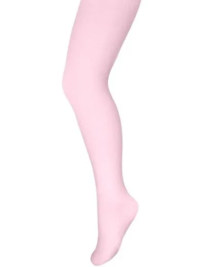Rajstopy dziewczęce, różowe, mikrofibra, 40 DEN, Milusie