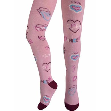 Rajstopy dziewczęce, różowe, Milusie