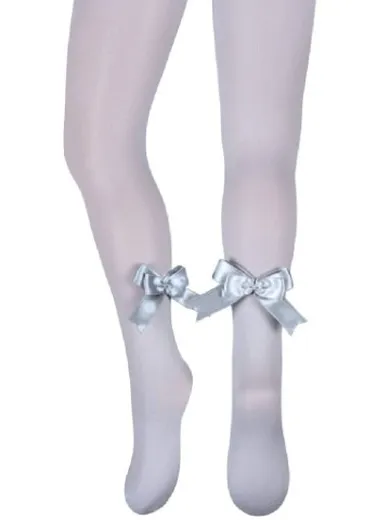 Rajstopy dziewczęce, szare, mikrofibra, Milusie