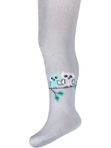 Rajstopy dziewczęce, szare, Milusie