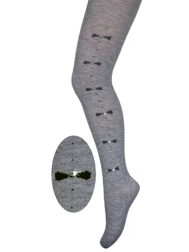 Rajstopy dziewczęce, szare, Milusie