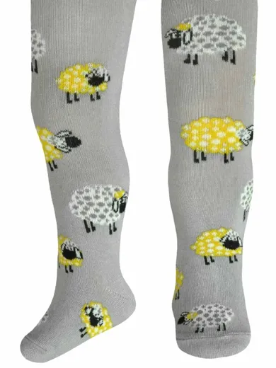 Rajstopy dziewczęce, szare, Milusie