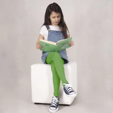 Rajsyopy dziewczęce, zielone, 40 DEN, Yoclub