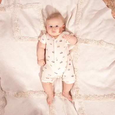 Rampers chłopięcy, beżowy, Nicol