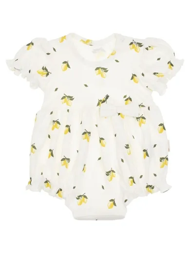 Rampers dziewczęcy, ecru, Nicol