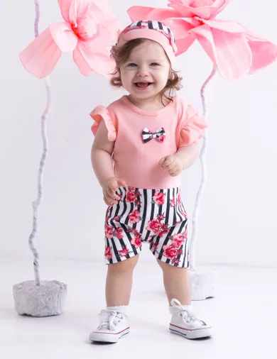 Rampers dziewczęcy, mix, Nicol