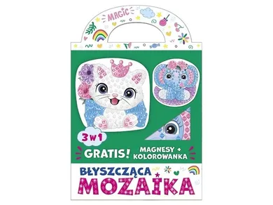 Ranok Creative, błyszcząca mozaika 3w1, Kotek i słonik