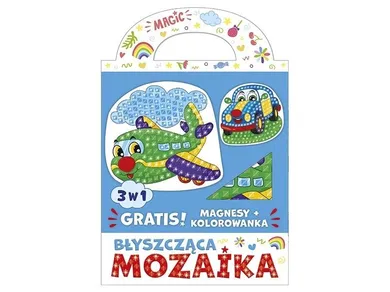 Ranok-creative, Błyszcząca mozaika, 3w1, Samolocik i autko