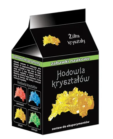 Ranok Creative, Hodowla kryształów, żółte, zestaw naukowy