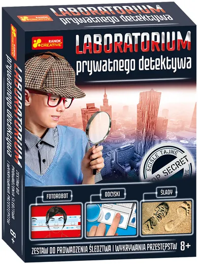 Ranok-Creative, Laboratorium prywatnego detektywa, zestaw naukowy