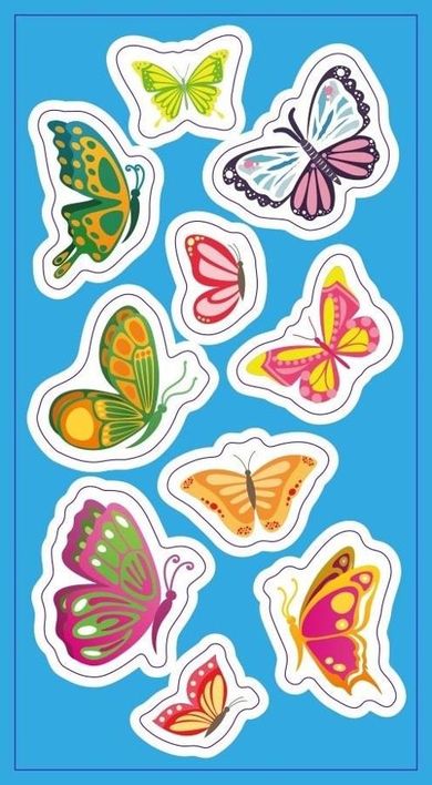 Ranok Creative, naklejki, Motyle