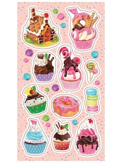 Ranok Creative, naklejki, Słodkie desery