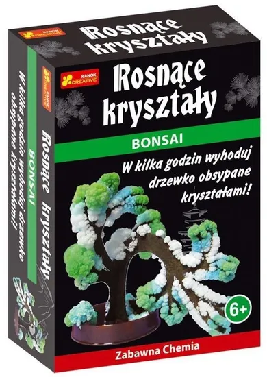 Ranok-Creative, Rosnące kryształy, Bonsai, zestaw edukacyjny