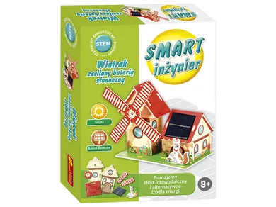 Ranok Creative, SMART inżynier, Wiatrak zasilany baterią słoneczną, zestaw edukacyjny