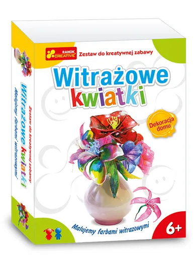 Ranok-Creative, Witrażowe kwiatki, zestaw naukowy