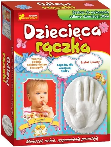 Ranok-Creative, zestaw odlew dziecięca rączka