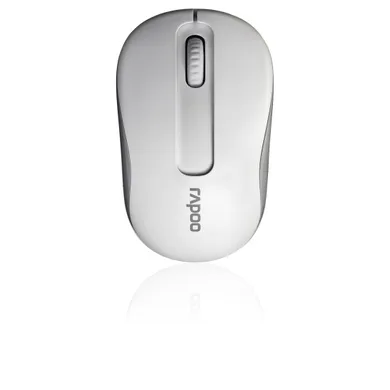 Rapoo, M10 Plus, bezprzewodowa mysz optyczna, biała