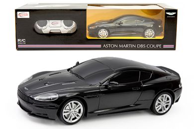Rastar, Aston Martin DBS Coupe, samochód zdalnie sterowany, czarny