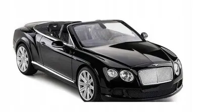Rastar, Bentley Continetal GT, pojazd zdalnie sterowany, speed convertible, 1:12