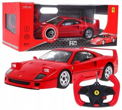 Rastar, Ferrari F40, pojazd zdalnie sterowany, 1:14