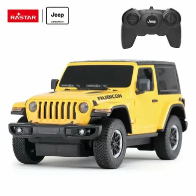 Rastar, Jeep Wrangler Rubicon, pojazd zdalnie sterowany, 1:24