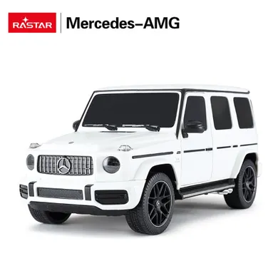 Rastar, Mercedes AMG G63, pojazd zdalnie sterowany, biały, 1:24
