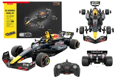 Rastar, Oracle Red Bull Racing, Bolid F1, model do składania, zdalnie sterowany, granatowy, 1:16